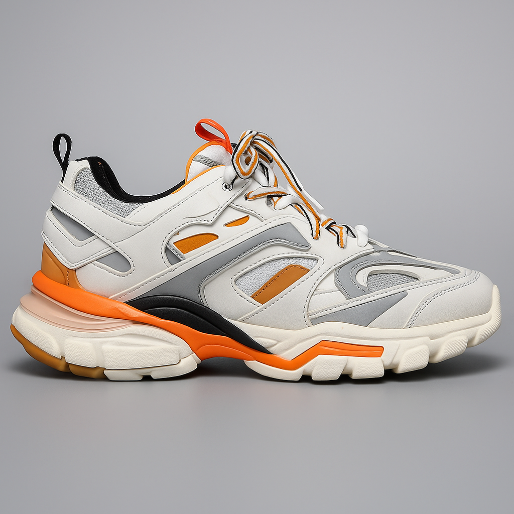 2030-4 White & Orange